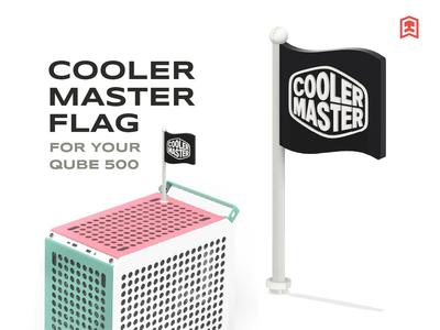 Qube 500 Cooler Master Flag