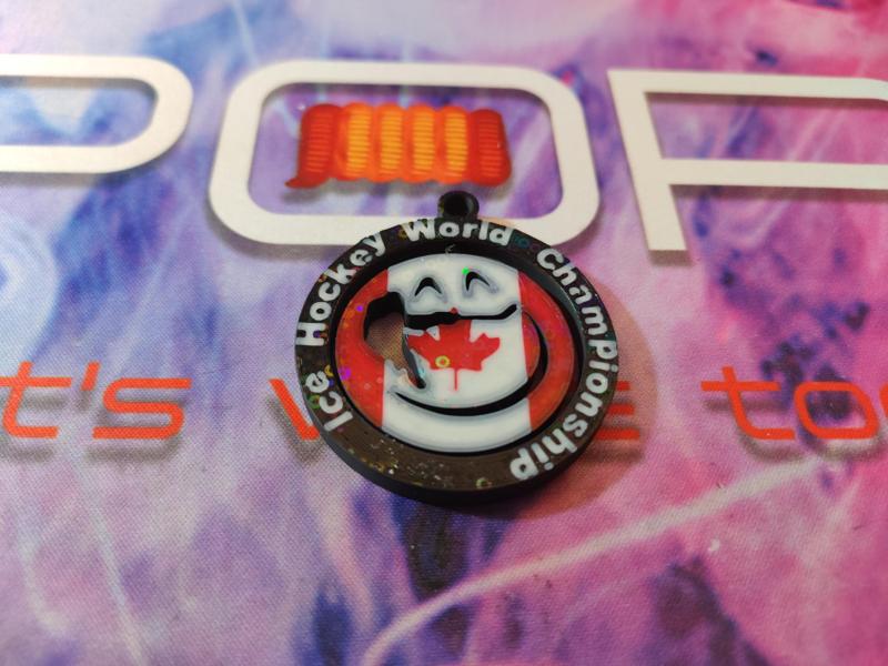 Canada Ice Hockey World Championship keychain