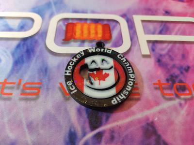 Canada Ice Hockey World Championship keychain