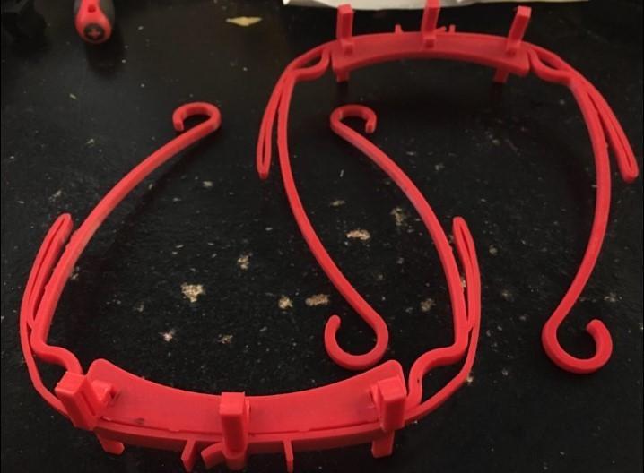 face shield with stabilizers and snap in stabilizers