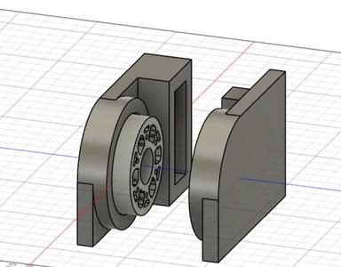 Guide for cutting VEX 3 Inch flex wheels in bandsaw