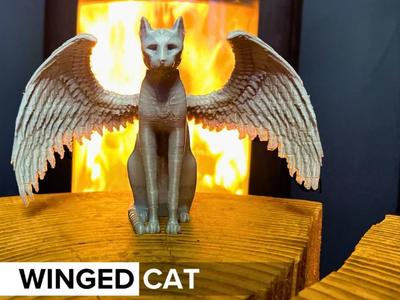 Winged Egyptian Cat