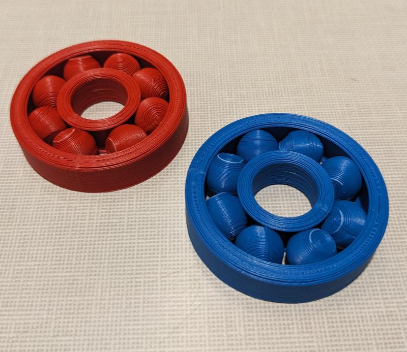 Easy Print Ball Bearing/Fidget Toy, No Supports