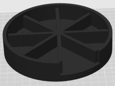 Wheel container