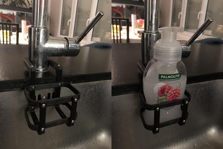 Liquid soap holder