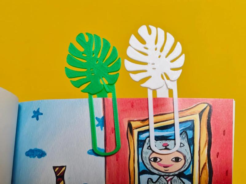Monstera Bookmark