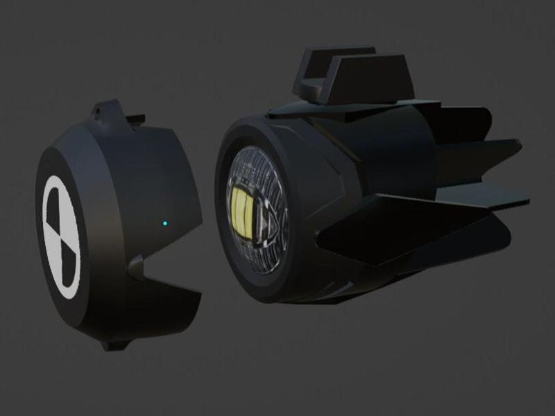 Motorcycle Fog Light Cover / Cap (no AMS needed)