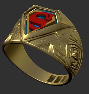 SUPERMAN RING.