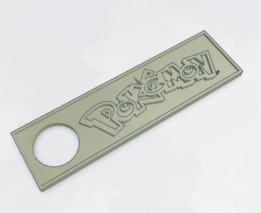 Pokemon keychain