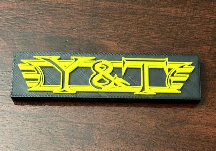 Y&T 80's Band Sign
