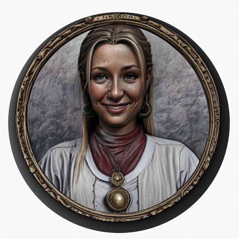 Phoebe Buffay (Friends) medallion pendant
