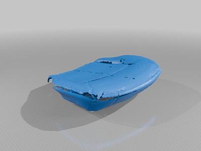 Datsun 280z Seat Base Low Poly