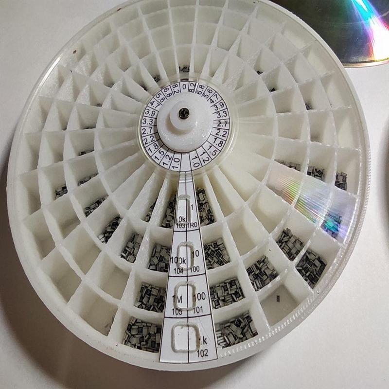 Round SMD organizer (customizable)