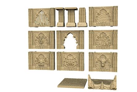 Hell Walls - Scenery Set