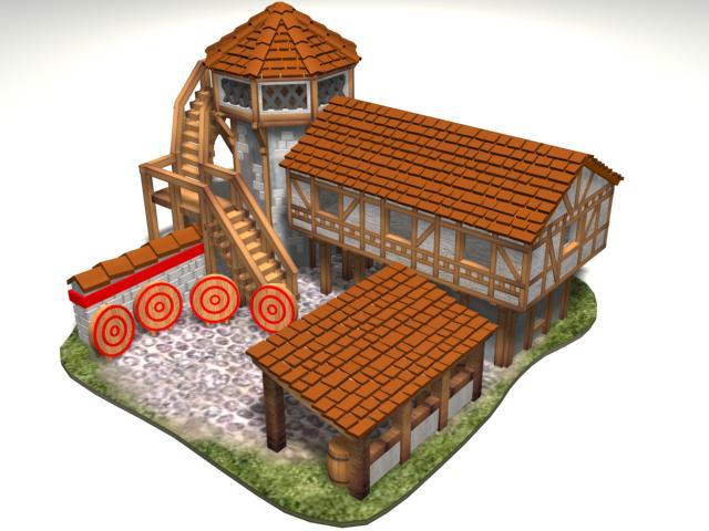 AOE 2 DE 'style' Archery Range