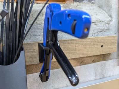 Zip Tie Wrench Pegboard Holder