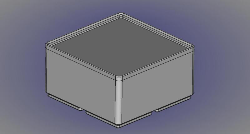 FreeCAD Gridfinity Parametric Bin Blank