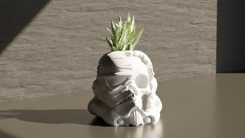Deathtooper - Star Wars Pot Plant
