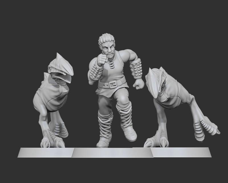 Gothic nameless hero and Scavengers