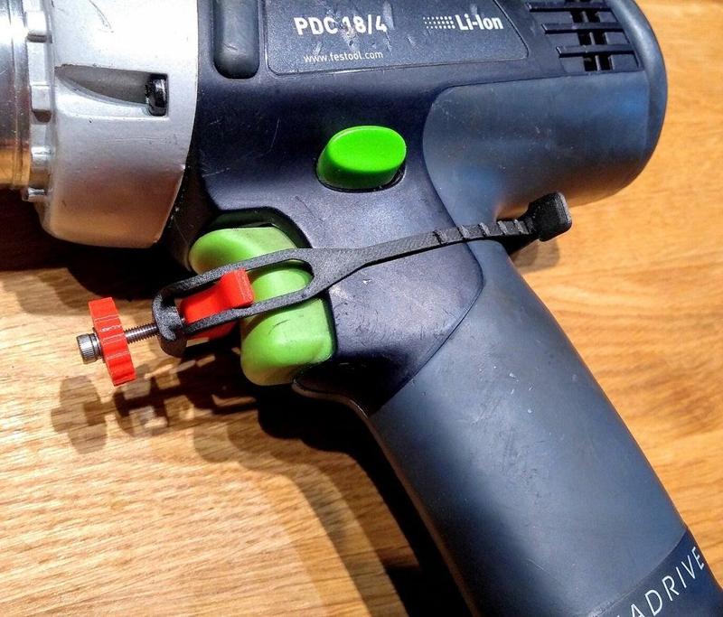 Cordless screwdriver locking & fine adjustment 2.0
