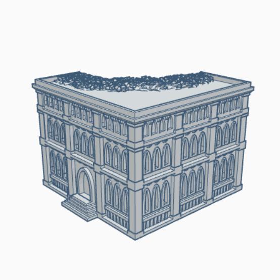 Gothic Ruined Building 101 GR101