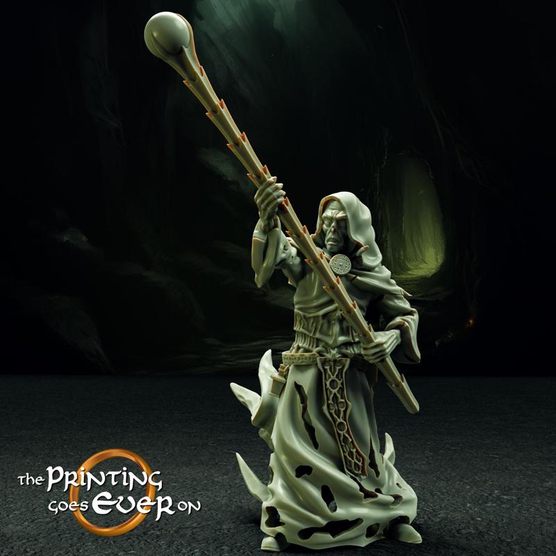 Ghost Mage - On Foot - Presupported