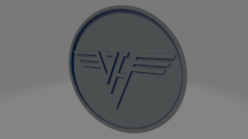 Van Halen coaster