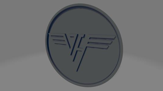 Van Halen coaster