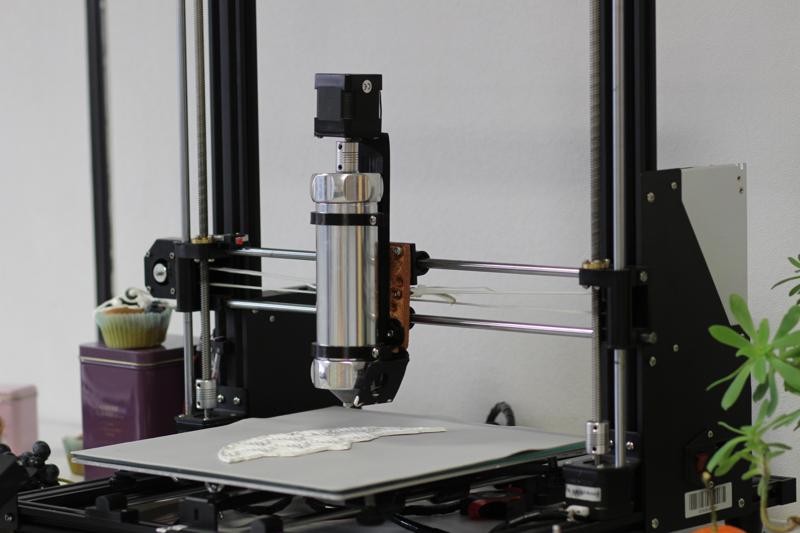 Food printing: Cakewalk3d support parts
