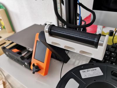 Prusa MINI Z-axis support and Z42 Prusa Mini Narrow Side Spool Holder  at one piece