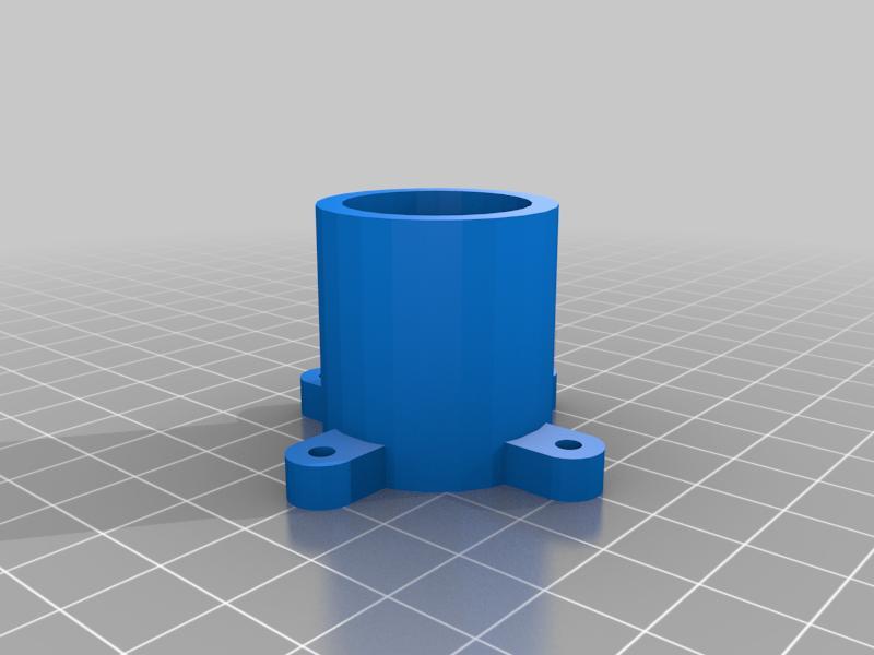 Brushless motor mount for RC airplane Fire Wall