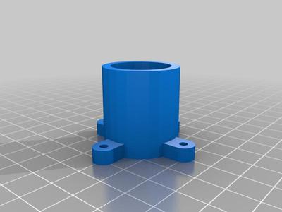 Brushless motor mount for RC airplane Fire Wall