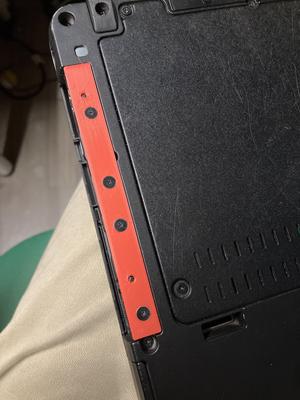Tougbook CF-54 port partial cover