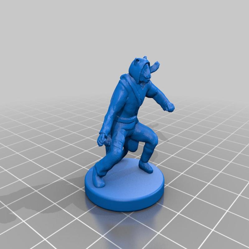 Weretiger Ranger with Standard Base (or Tabaxi or Catfolk)