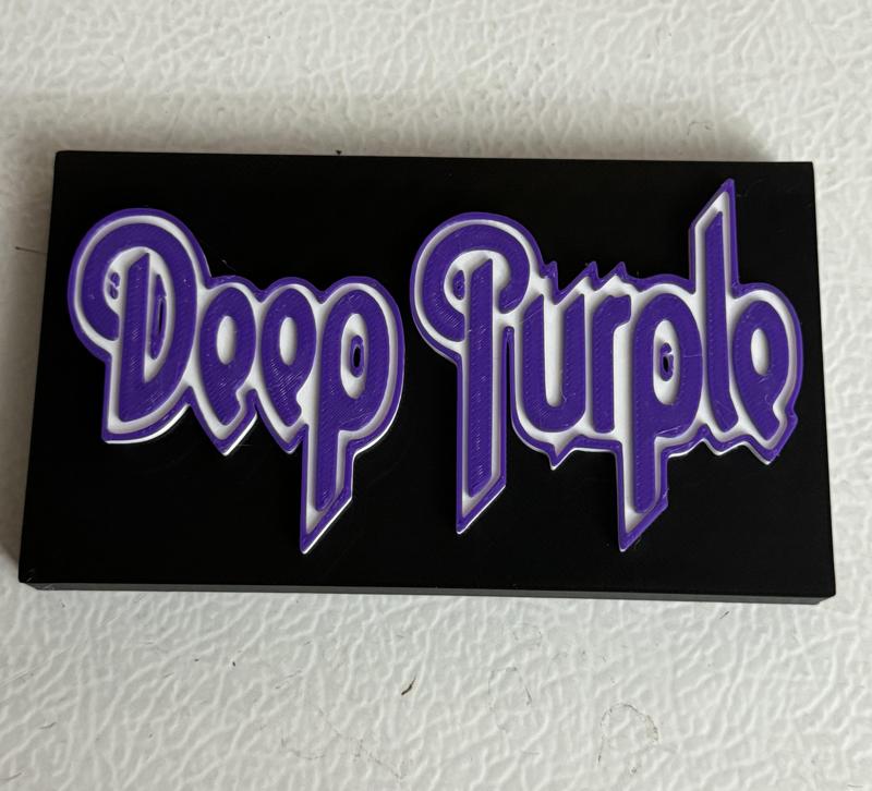 Deep Purple Band Sign