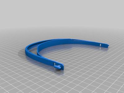 Face Shield with lugs for button-hole elastic