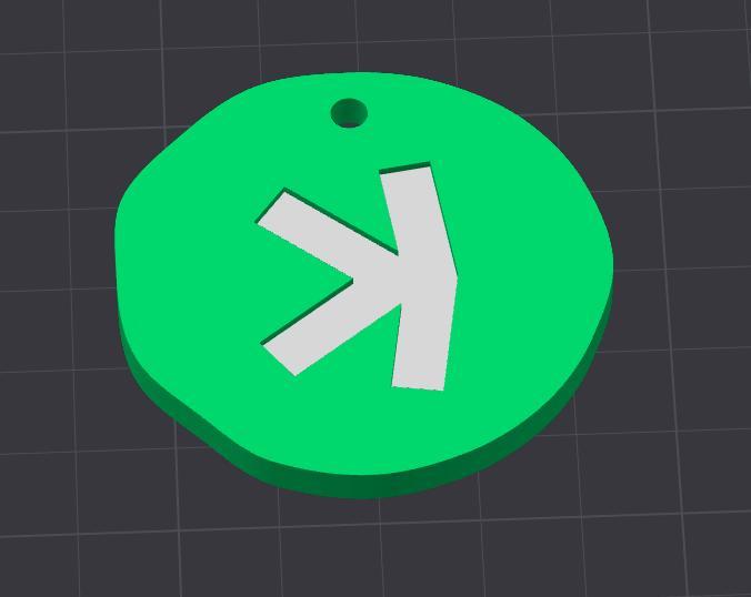 Kaspa Keychain
