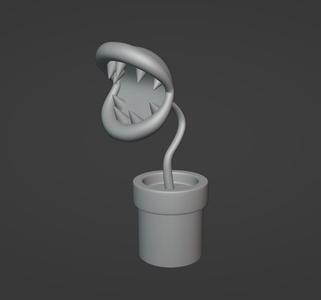 Piranha plant Mario Bros