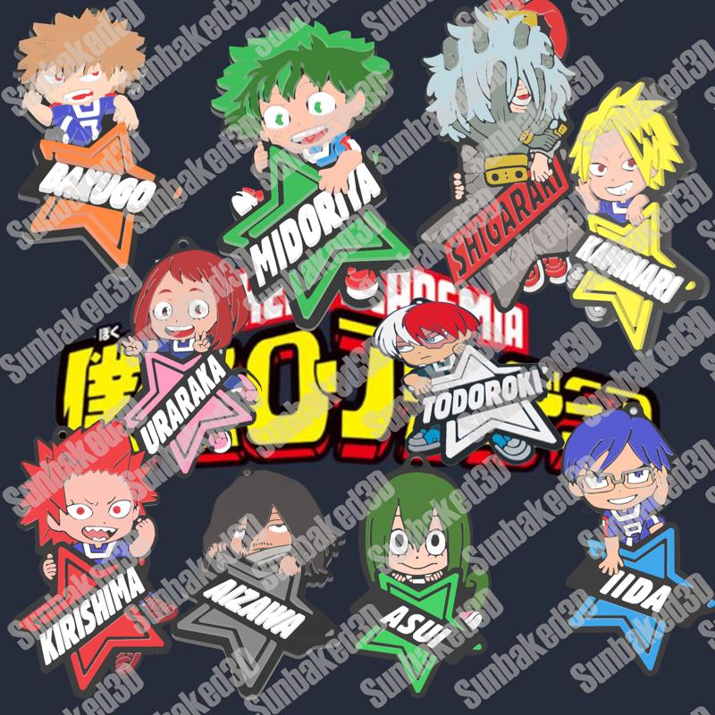 My Hero Academia Keychain Pack 1