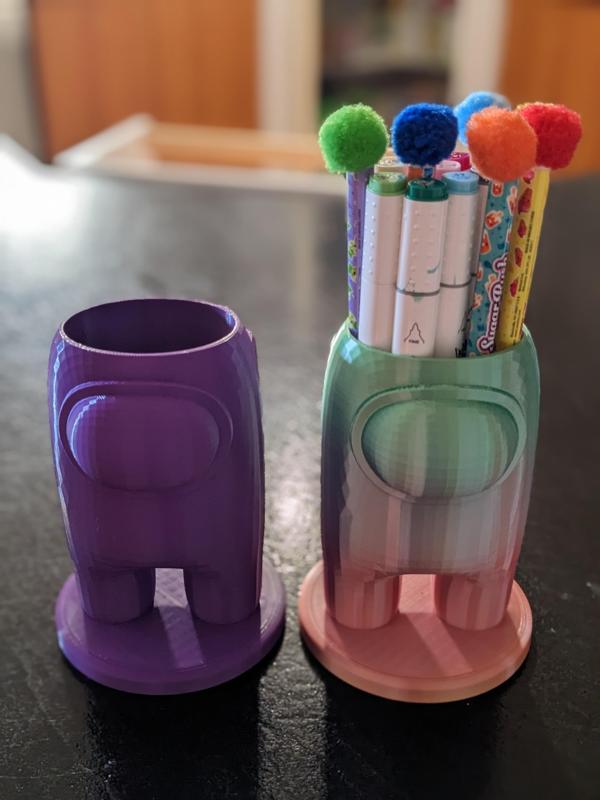 Among Us pencil holder/ planter