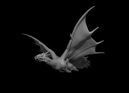 Gold Dragon - Flying!