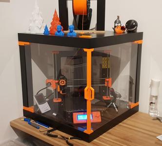 Prusa i3 MK3 Corner ENCLOSURE - Ikea LACK table
