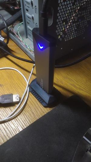Axagon eem2-ug2 external box simple stand
