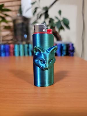 Cat Face Bic Sleeve