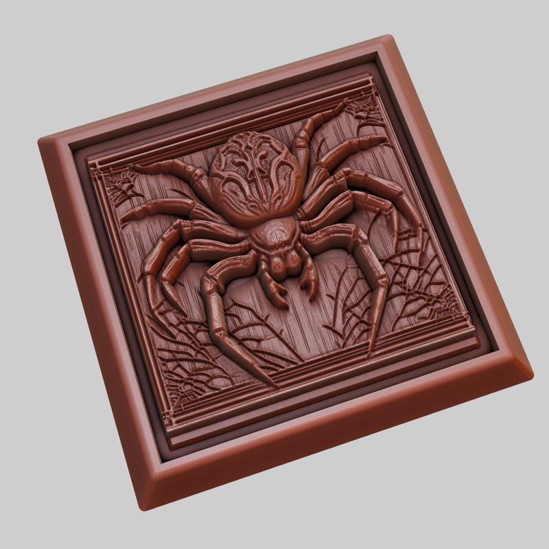 Spider Animal 3D Model for CNC Router Laser & 3D Printer