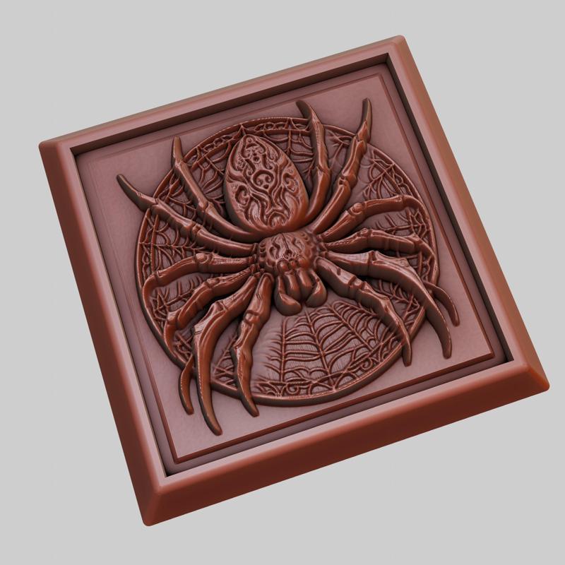 Spider Animal 3D Model for CNC Router Laser & 3D Printer