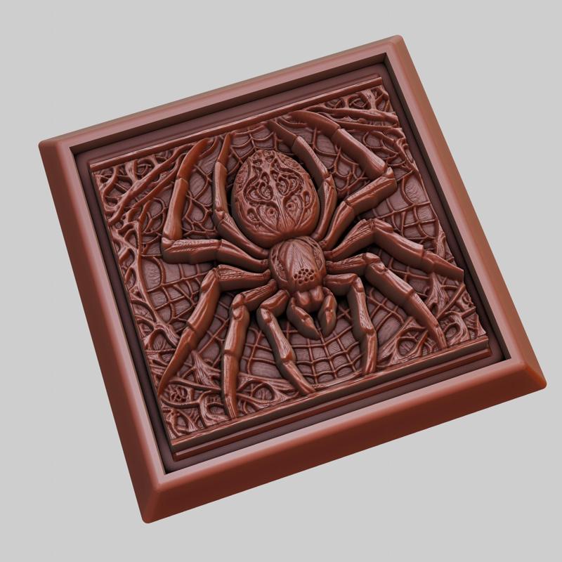Spider Animal 3D Model for CNC Router Laser & 3D Printer