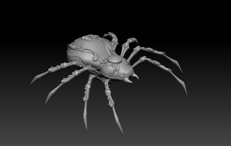 Spider 3D Print Model