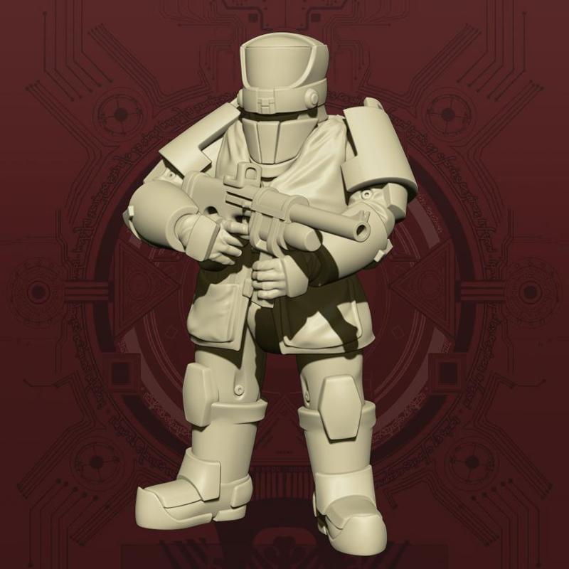 (Mercy's Reach) Vector Gunner - Relaxed Pose