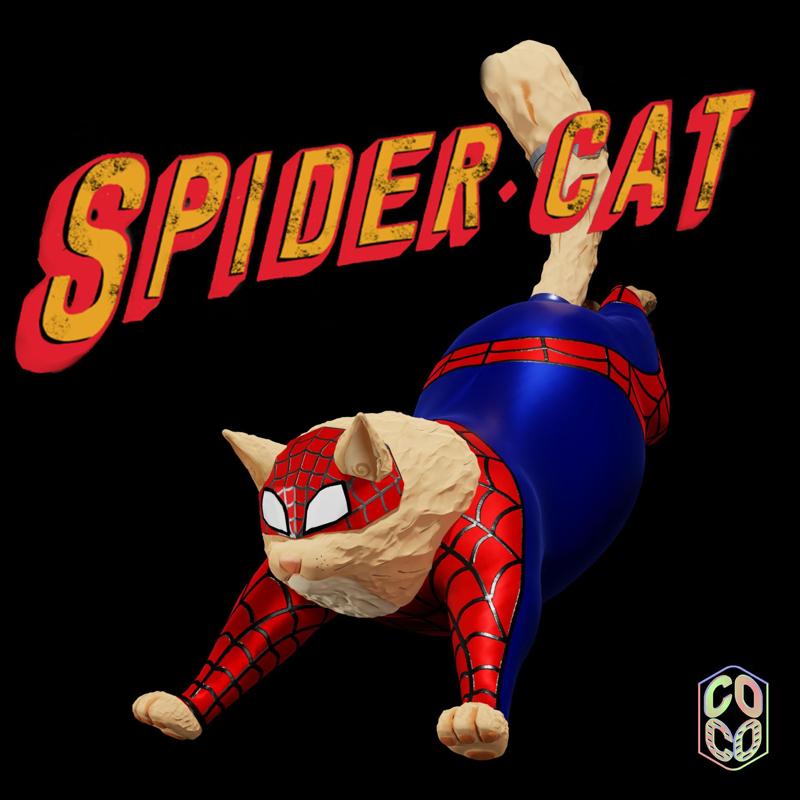 SPIDERCAT - Miles Morales Spiderverse